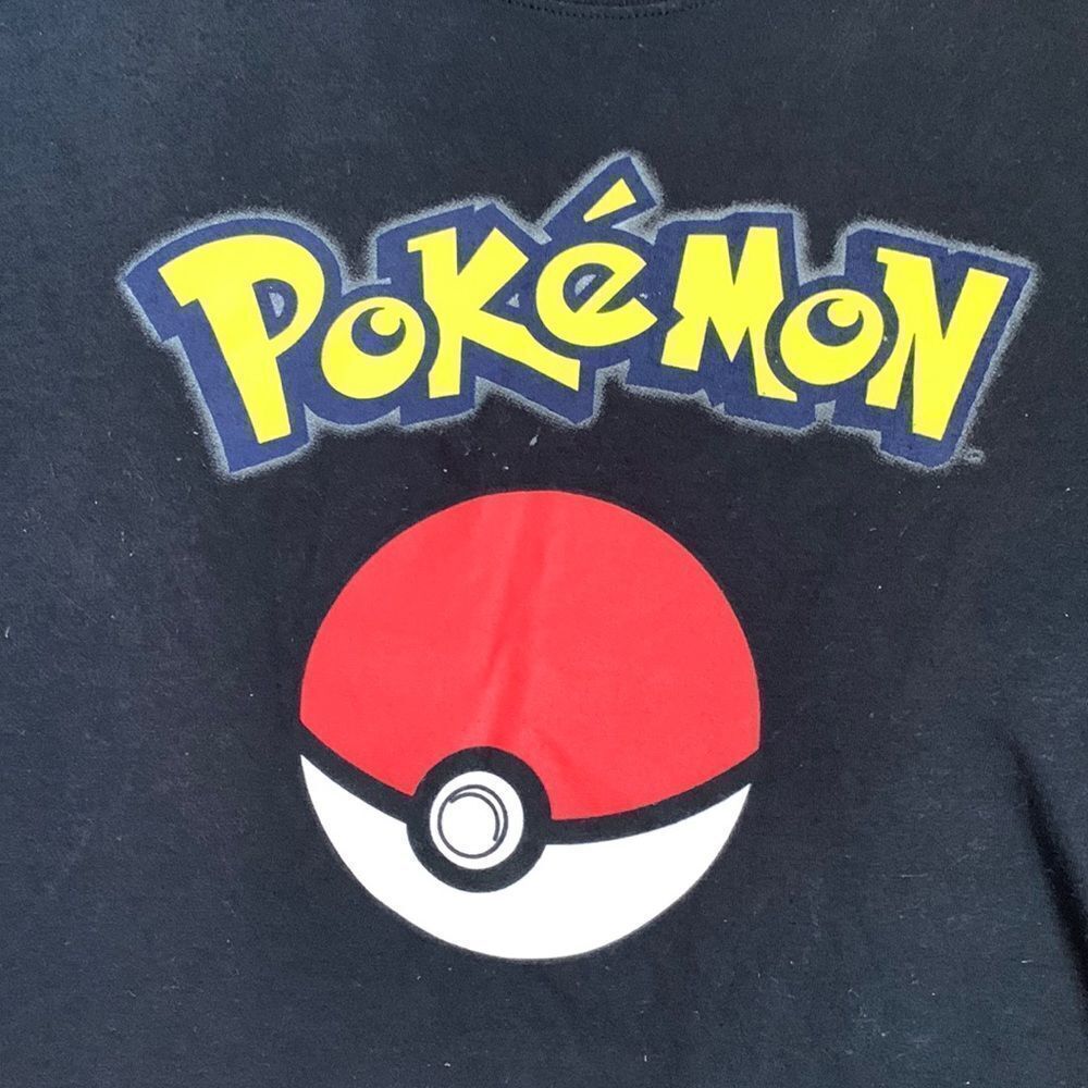 Pokémon Graphic T-shirt L Black
